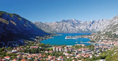 Kotor cityscape in Montenegro, Europe